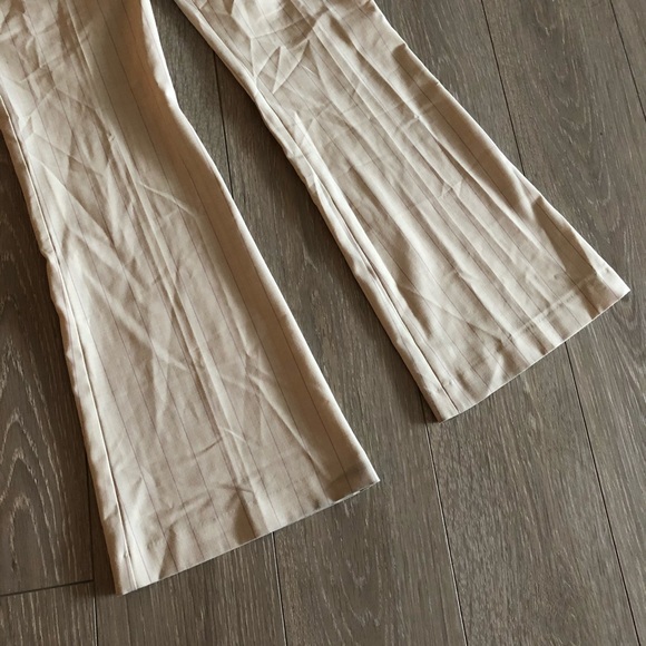 π° Express Design Studio Pinstripe Slacks Wide Leg - Picture 3 of 6